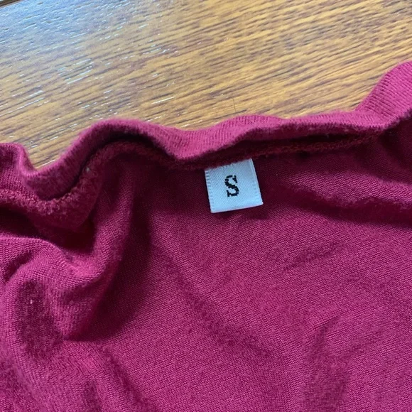 Red Pocket Tee Small - Picture 5 of 5